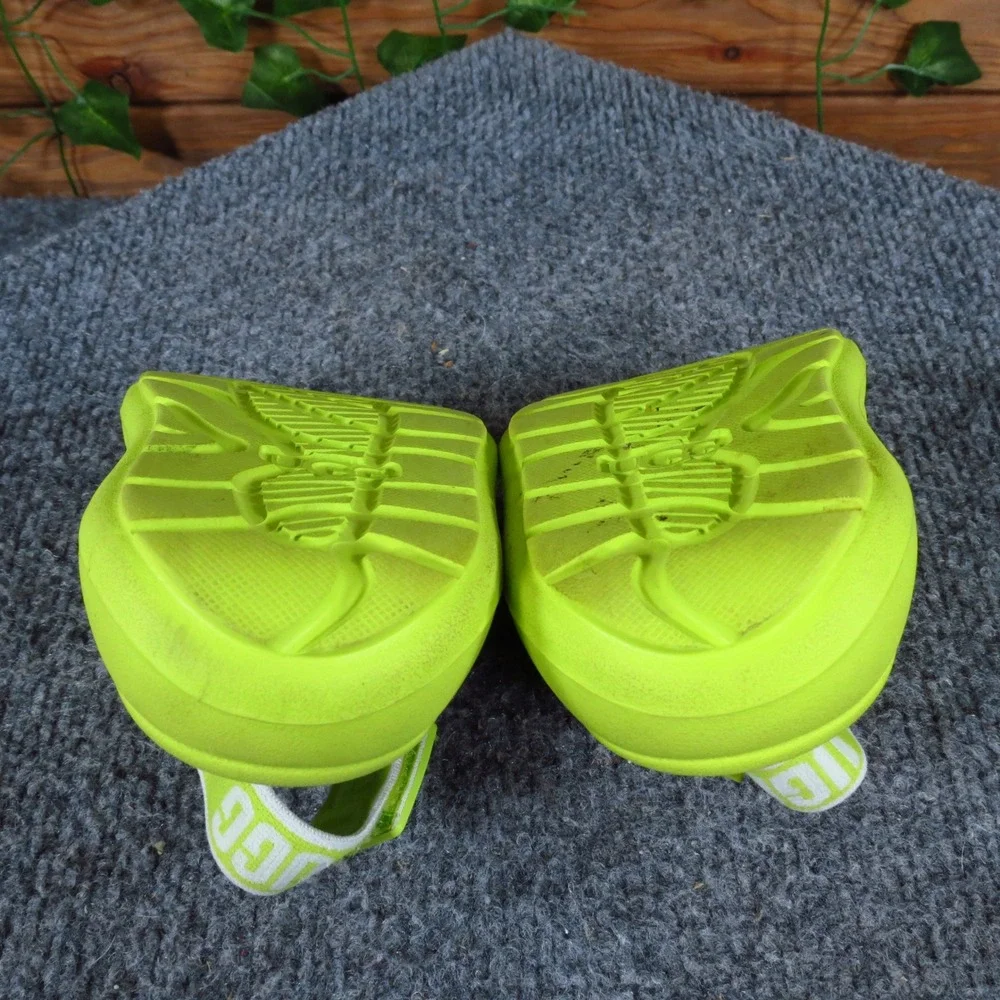 UGG Sport Yeah‎ EVA Girl Sandal Size T6 Summer Water Resistant Key Lime Green